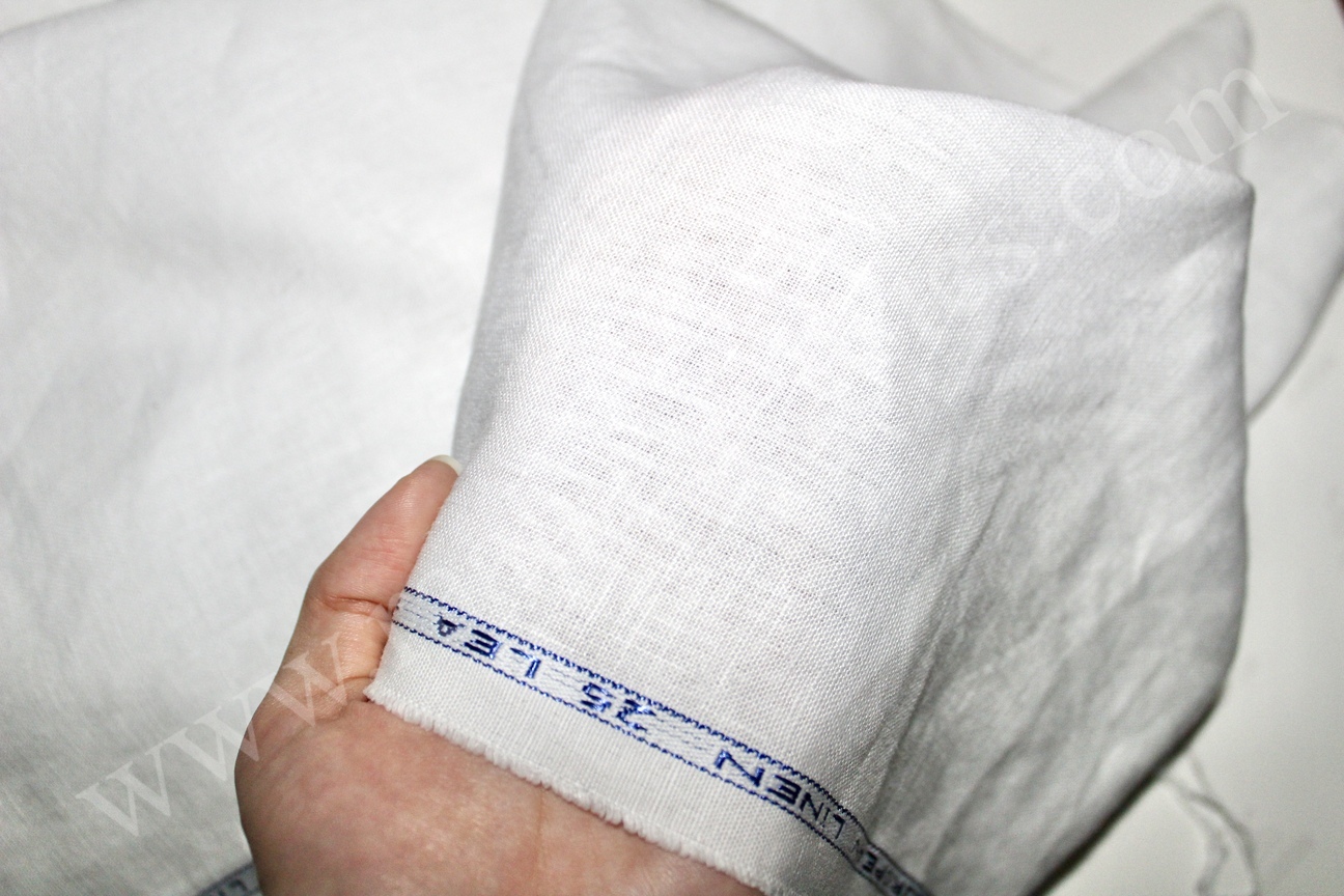 Pure 100% European Linen 25 LEA (Dyeable) - Image 2