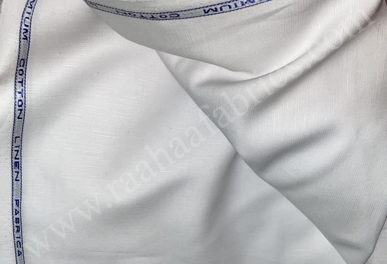 Premium Cotton Linen Blend (70% Cotton 30% Linen)(Dyeable)